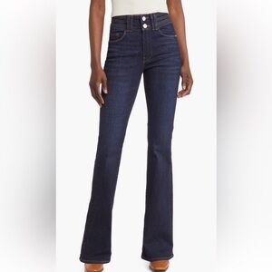 Frame Le High Two button Flare Jeans